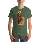 Load image into Gallery viewer, St. Joseph the Worker Lightweight T-Shirt - Catholicamtees
