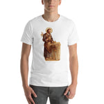 Load image into Gallery viewer, St. Joseph the Worker Lightweight T-Shirt - Catholicamtees
