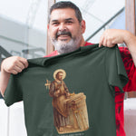 Load image into Gallery viewer, St. Joseph the Worker Lightweight T-Shirt - Catholicamtees
