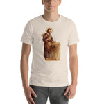 Load image into Gallery viewer, St. Joseph the Worker Lightweight T-Shirt - Catholicamtees
