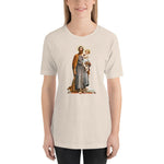 Load image into Gallery viewer, St. Joseph with Christ Child Lightweight T-Shirt - Catholicamtees
