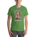 Load image into Gallery viewer, St. Luke the Evangelist Holy Card T-Shirt - Catholicamtees
