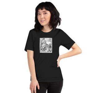 St. Luke the Evangelist Woodcut T-Shirt - Catholicamtees