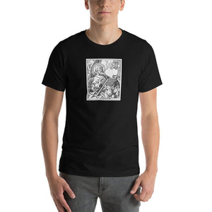 St. Luke the Evangelist Woodcut T-Shirt - Catholicamtees