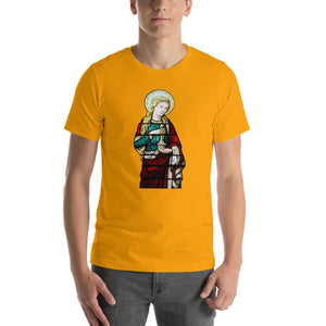 St. Mary Magdalene Stained Glass T-Shirt - Catholicamtees