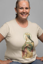 Load image into Gallery viewer, St. Mathilda Lightweight T-Shirt - Catholicamtees
