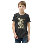 Load image into Gallery viewer, St. Michael the Archangel and St. Paul the Apostle Special Request Youth T-Shirt - Catholicamtees
