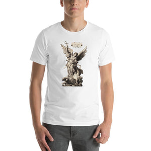 St. Michael the Archangel Dutch Engraving T-Shirt - Catholicamtees