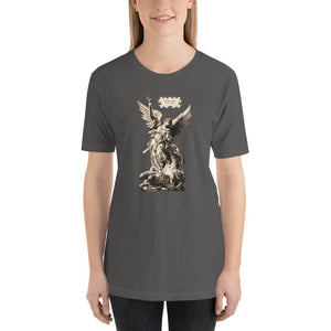 St. Michael the Archangel Dutch Engraving T-Shirt - Catholicamtees