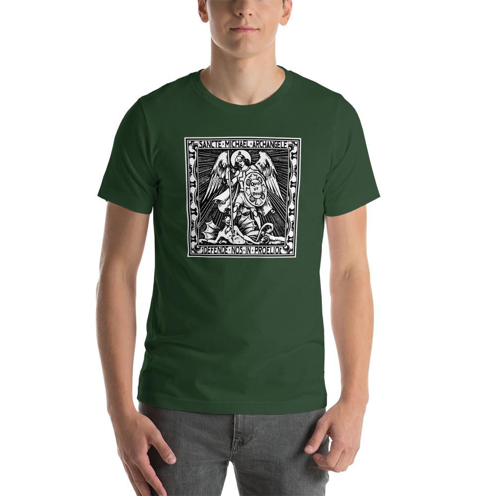 St. Michael the Archangel Lightweight T-Shirt - Catholicamtees