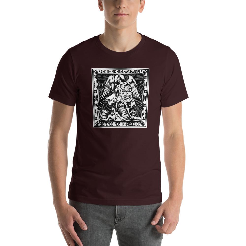 St. Michael the Archangel Lightweight T-Shirt - Catholicamtees