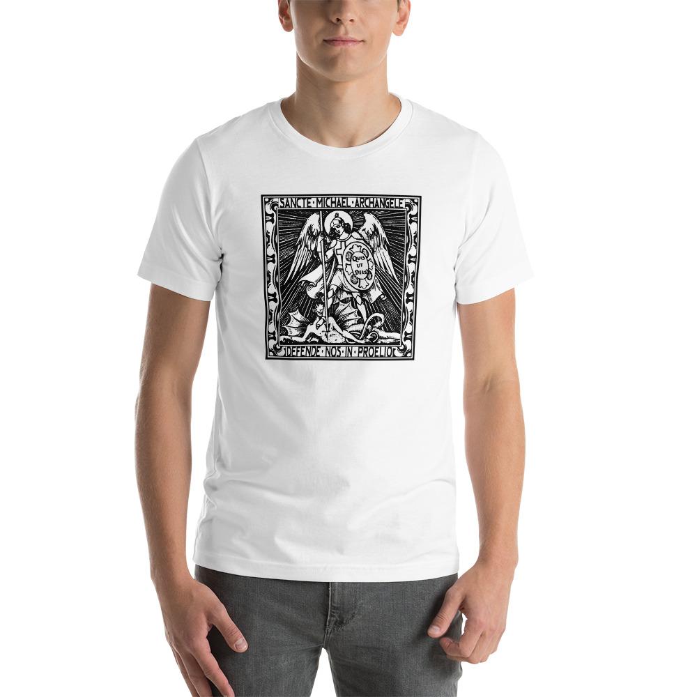 St. Michael the Archangel Lightweight T-Shirt - Catholicamtees