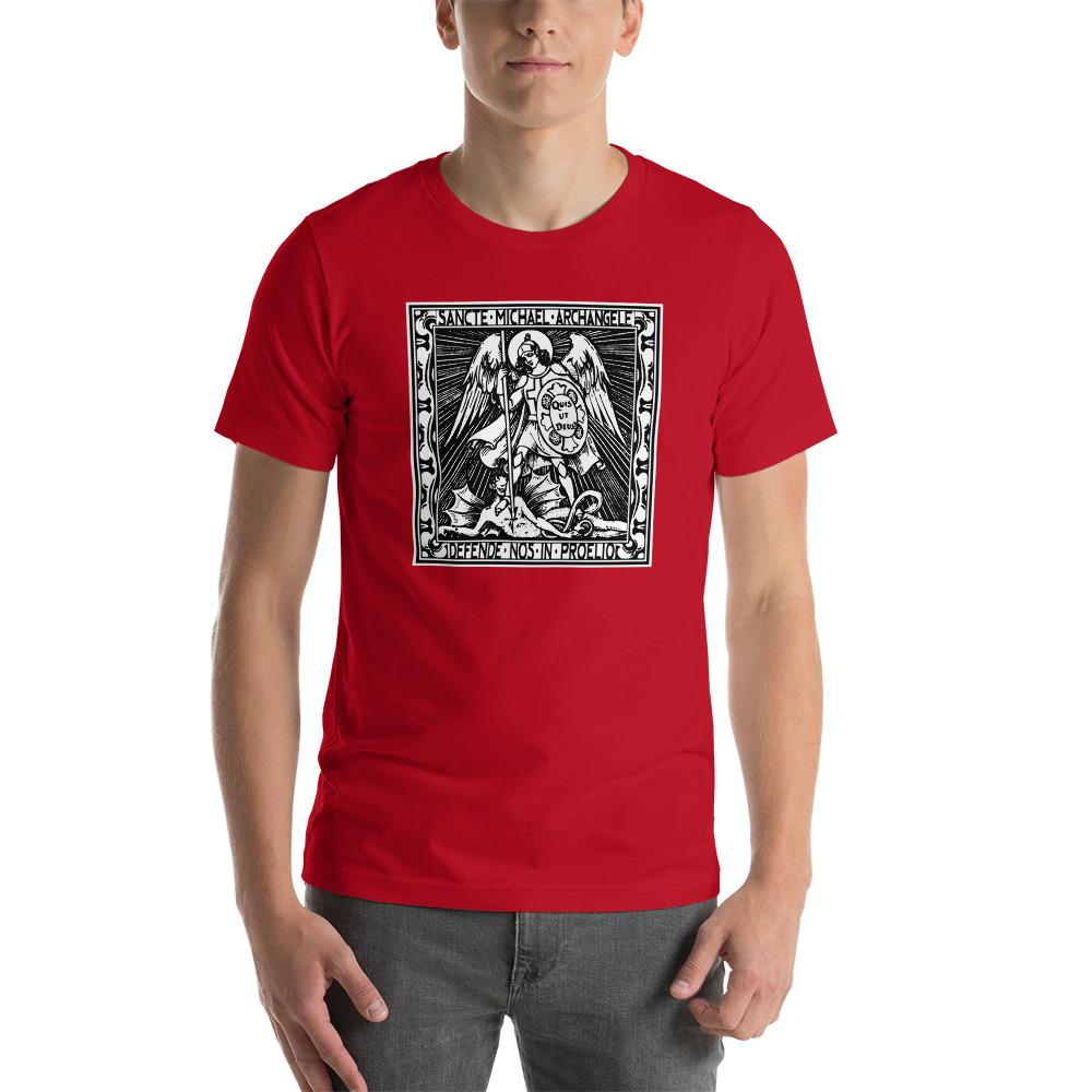 St. Michael the Archangel Lightweight T-Shirt - Catholicamtees