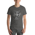 Load image into Gallery viewer, St. Michael the Archangel Medieval Gothic T-Shirt - Catholicamtees
