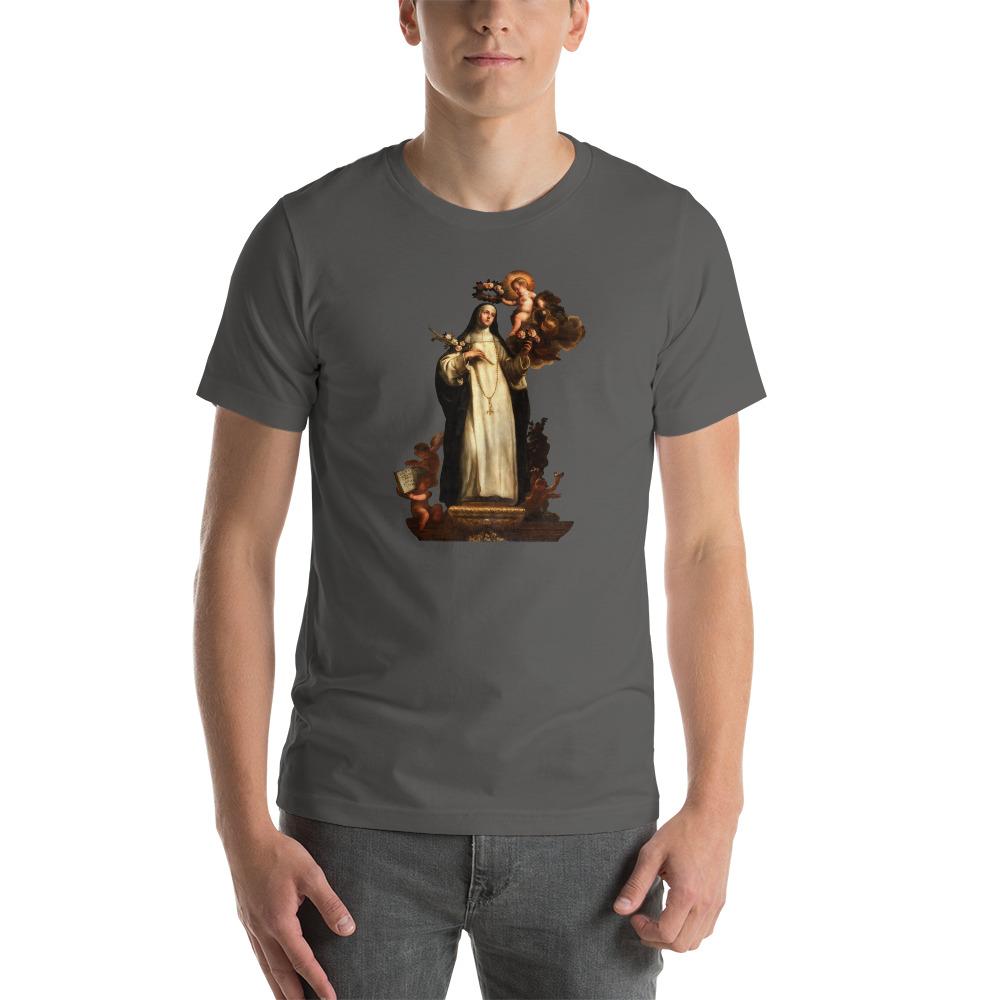 St. Rose of Lima crowned by Christ T-Shirt - Catholicamtees