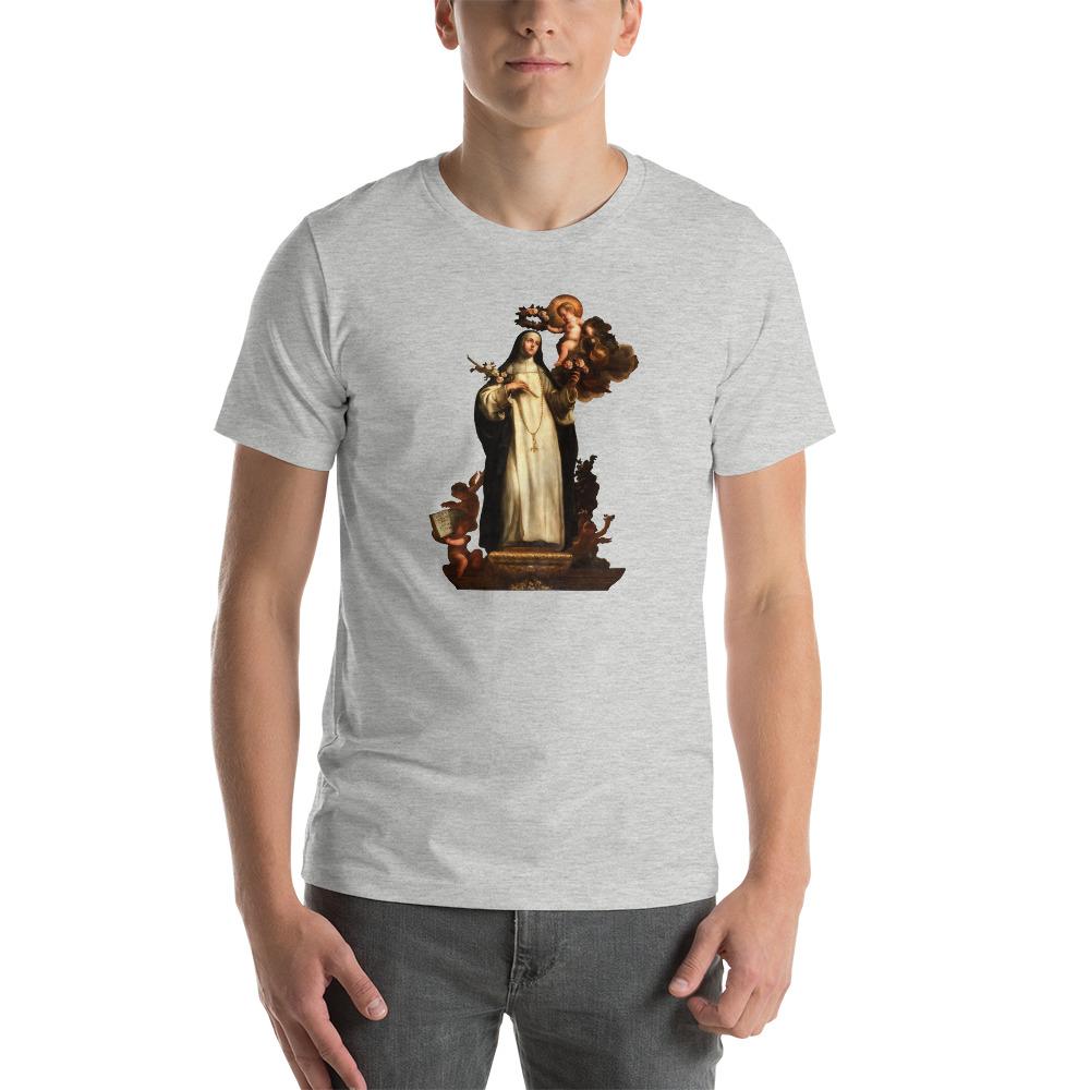 St. Rose of Lima crowned by Christ T-Shirt - Catholicamtees