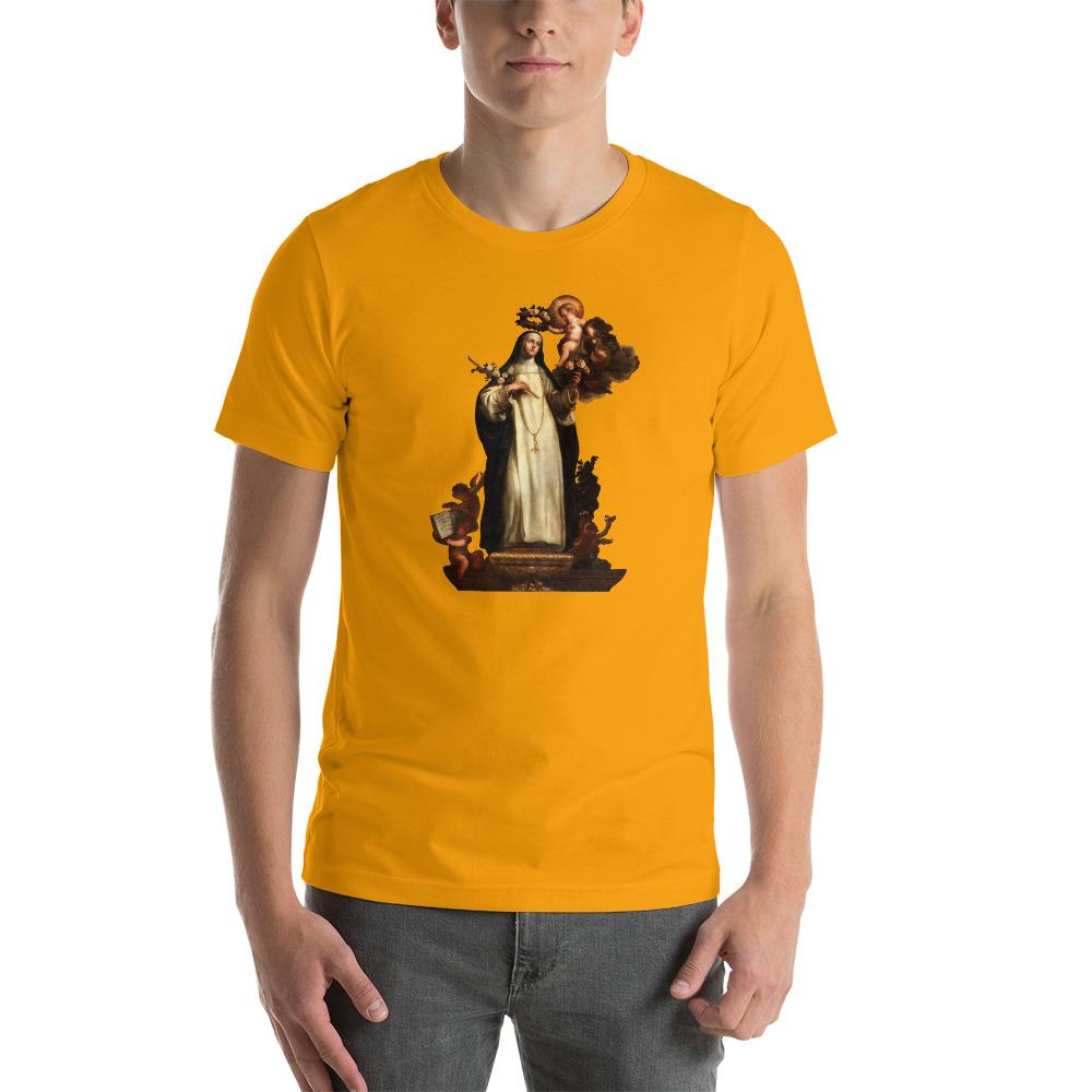 St. Rose of Lima crowned by Christ T-Shirt - Catholicamtees