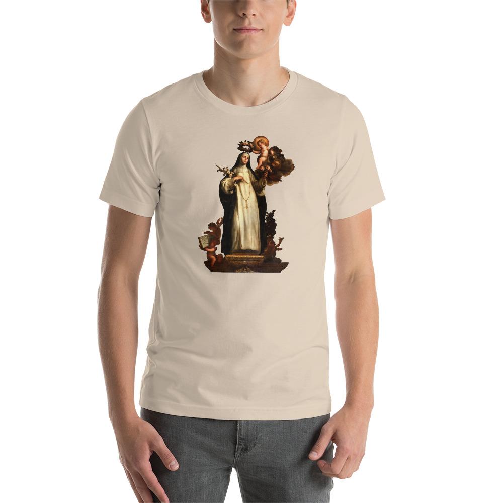 St. Rose of Lima crowned by Christ T-Shirt - Catholicamtees