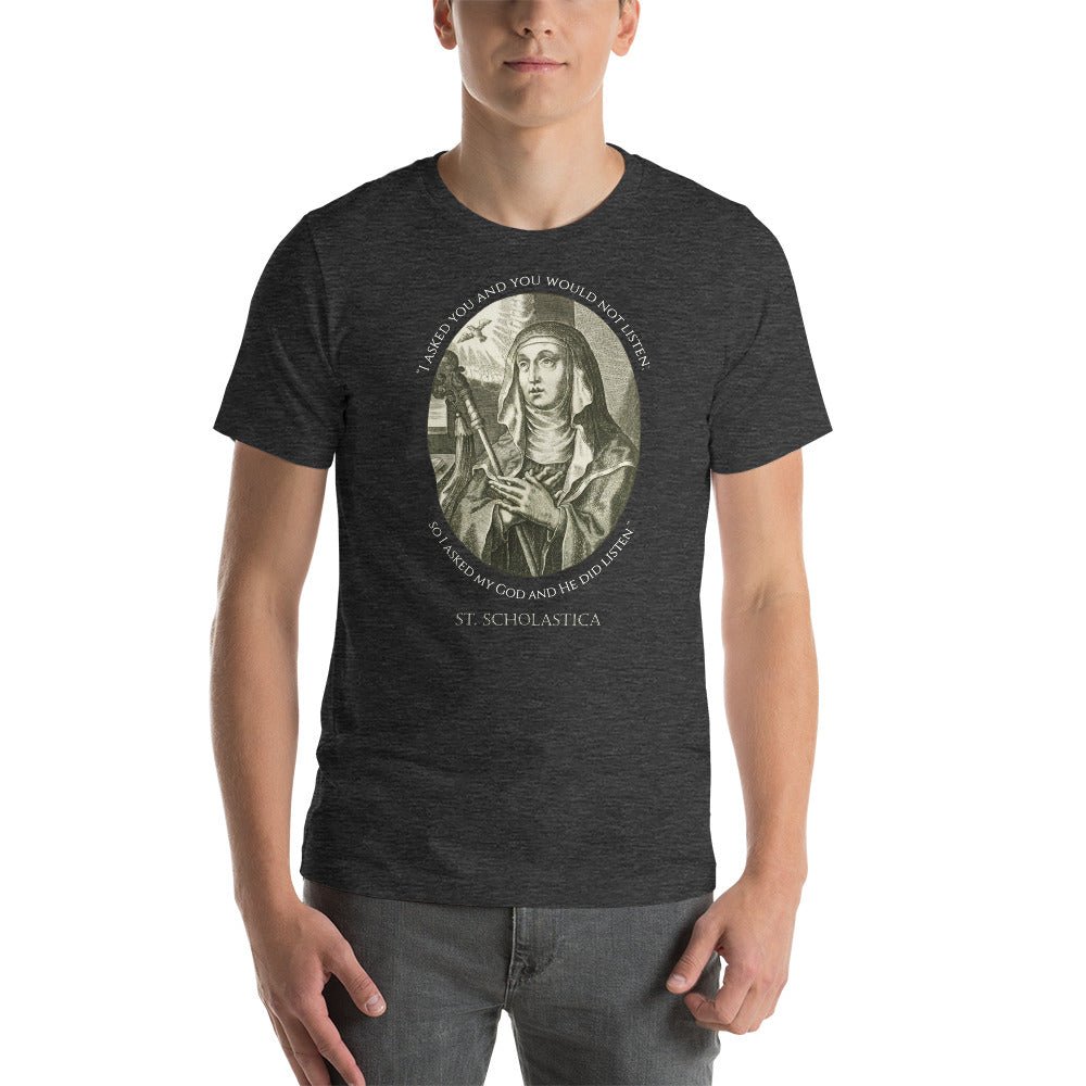 St. Scholastica T-Shirt - Catholicamtees