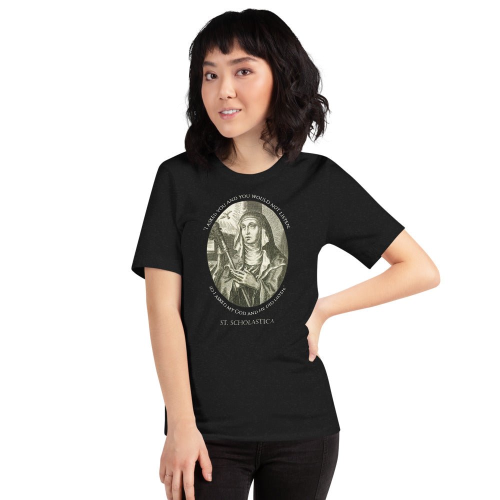 St. Scholastica T-Shirt - Catholicamtees