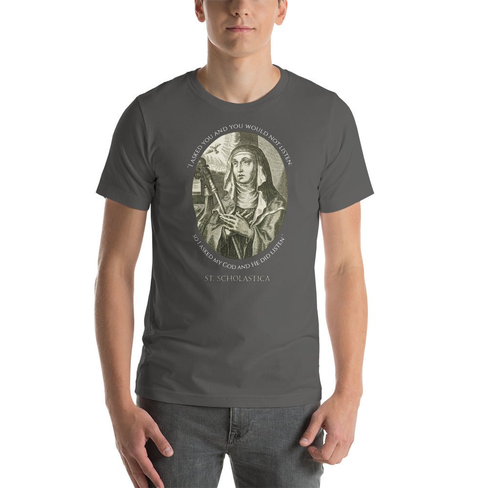 St. Scholastica T-Shirt - Catholicamtees