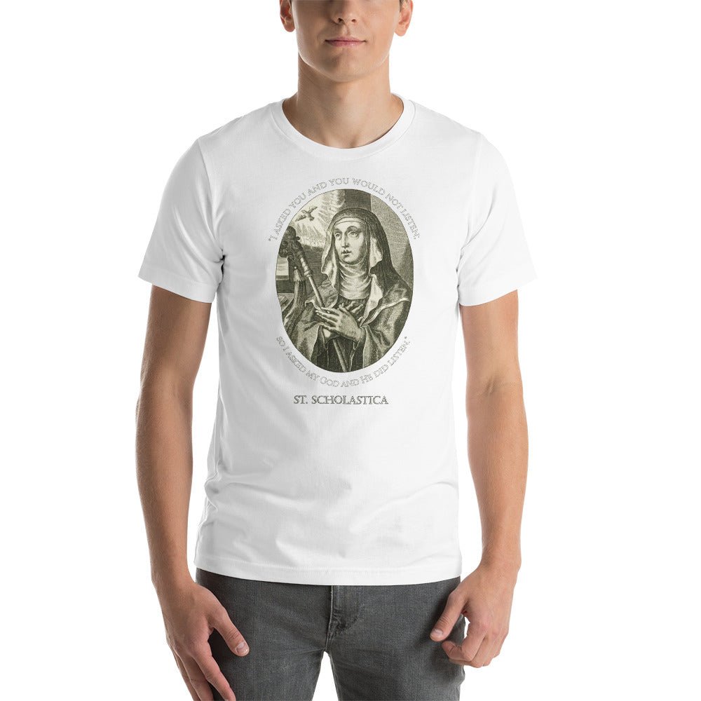 St. Scholastica T-Shirt - Catholicamtees