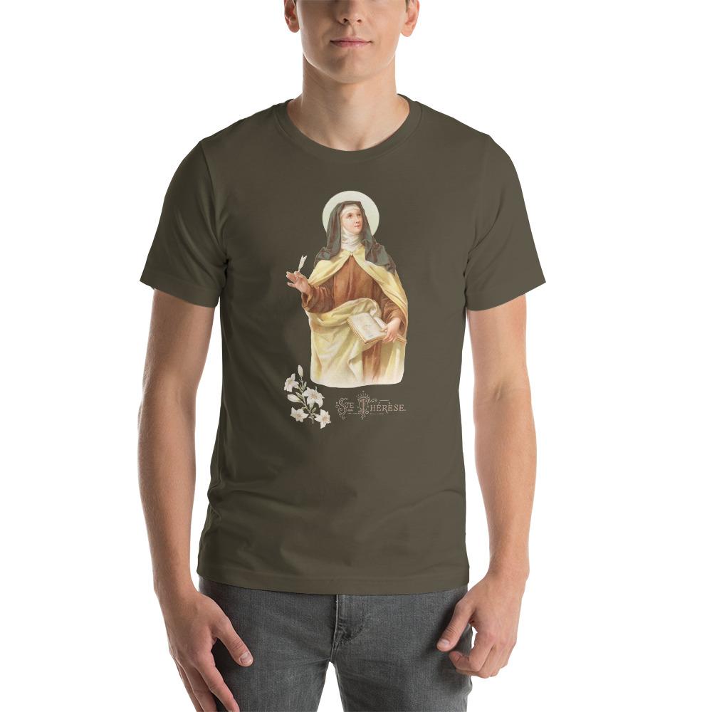 St. Theresa of Avila Lightweight T-Shirt - Catholicamtees