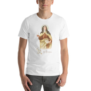 St. Theresa of Avila Lightweight T-Shirt - Catholicamtees