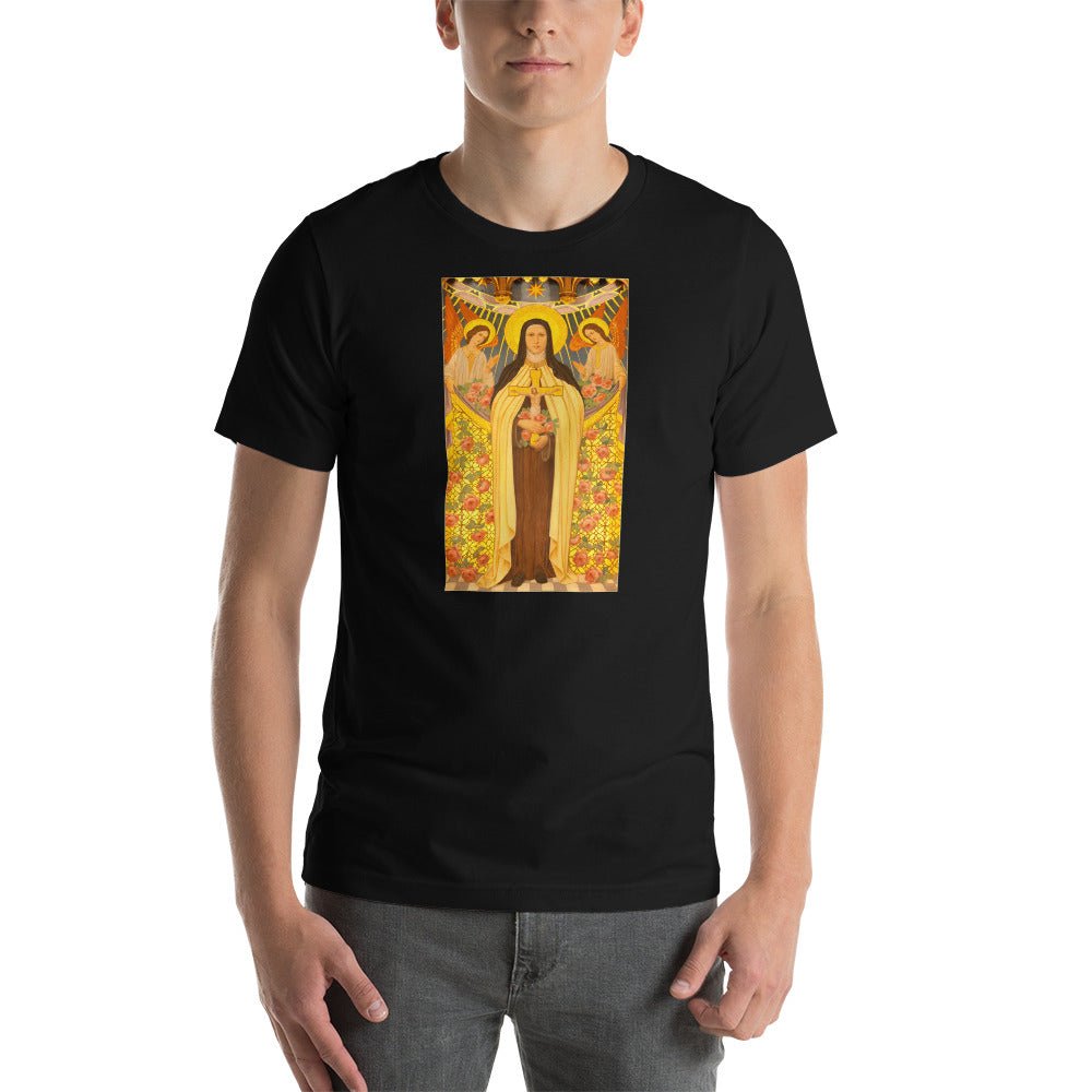 Custom St Therese Of Lisieux Pray For Us Catholic Saints T Shirt Bucket Hat  By Custom-designs - Artistshot