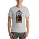 Load image into Gallery viewer, St. Vincent de Paul Stained Glass Window T-Shirt - Catholicamtees
