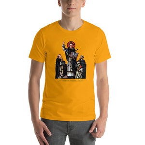 St. Vincent Ferrer Stained Glass T-Shirt - Catholicamtees