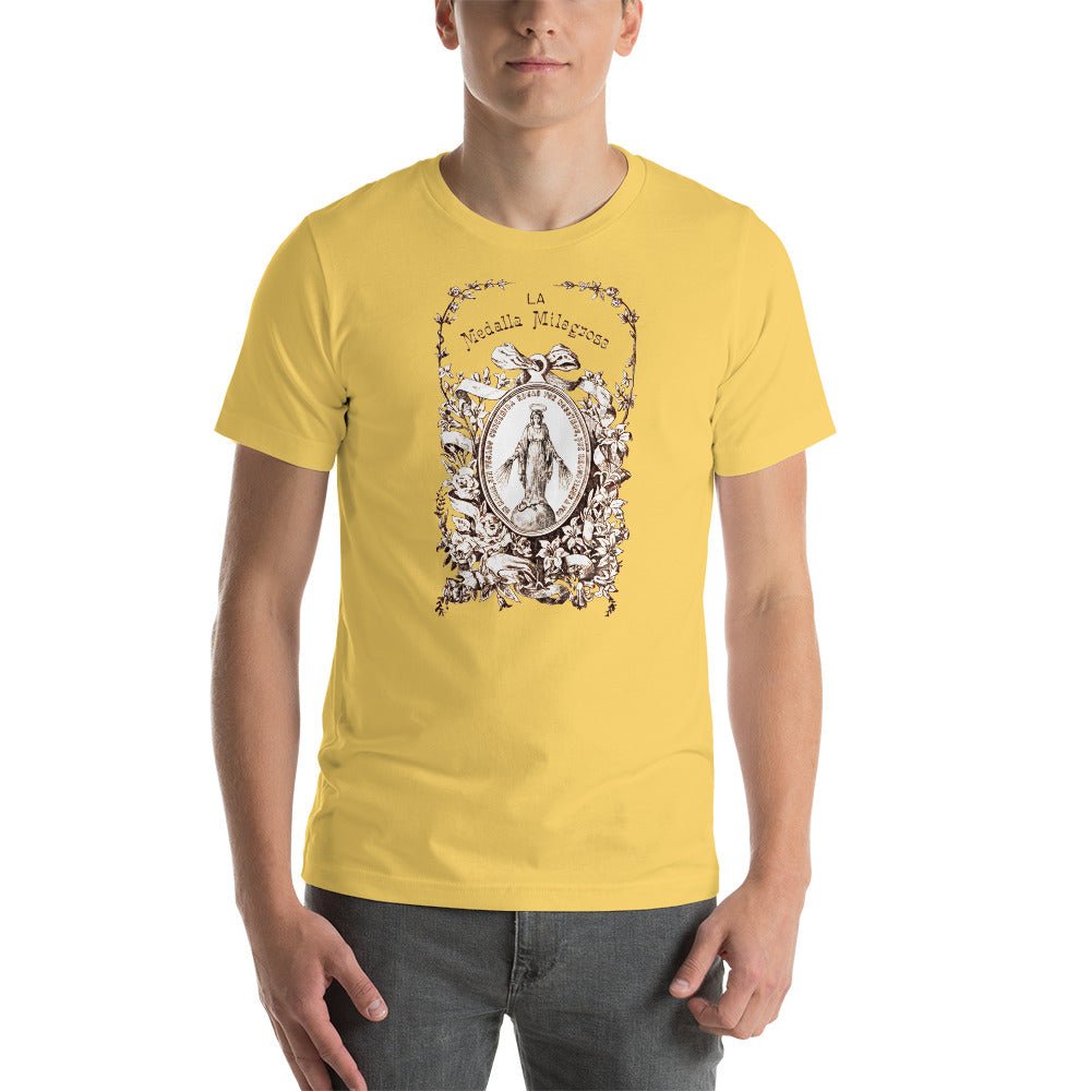 The Miraculous Medal in Spanish T-Shirt - Catholicamtees