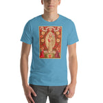 Load image into Gallery viewer, The Resurrection of Christ Jesus Holy Card T-Shirt - Catholicamtees
