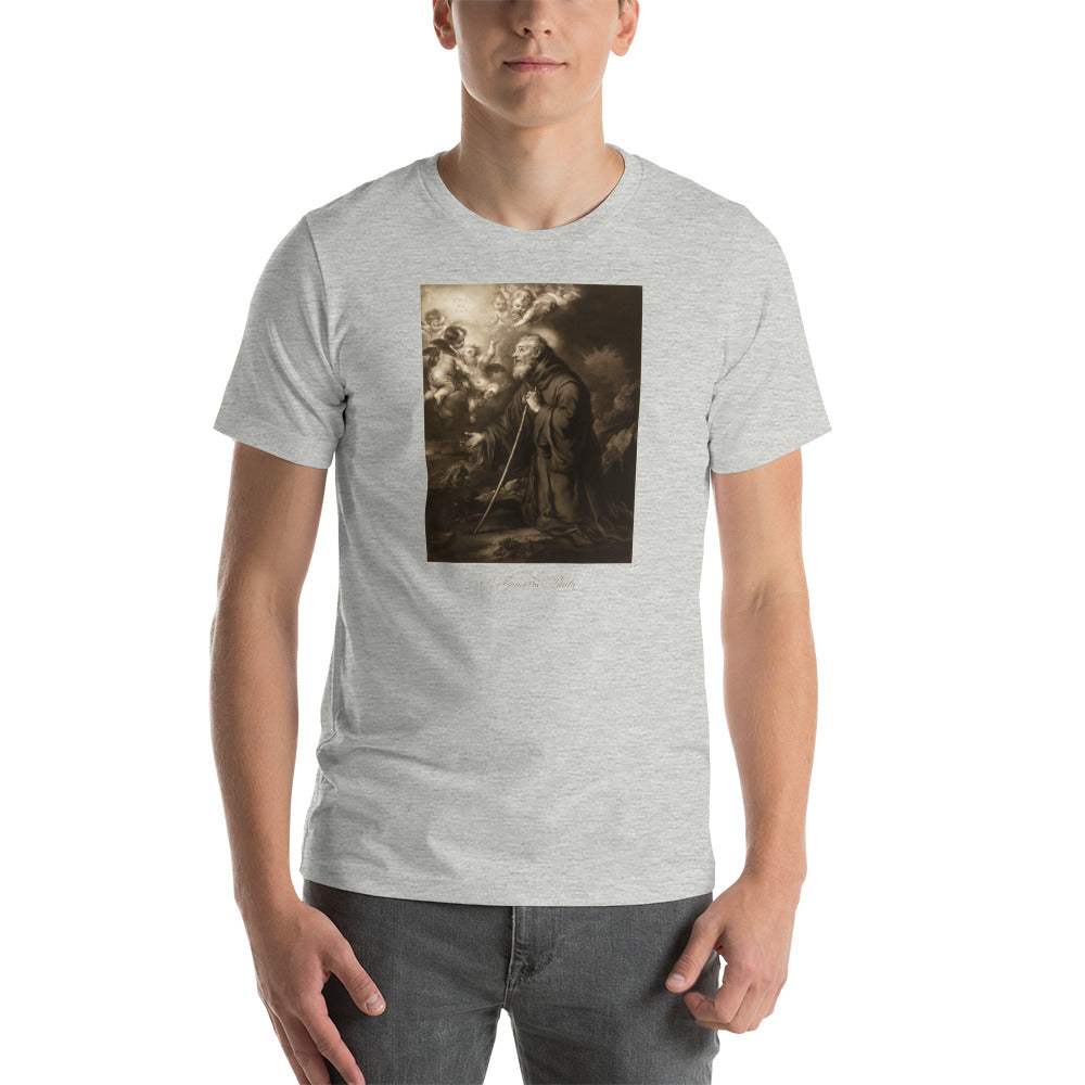 St. Francis de Paola Dutch Engraving T-Shirt